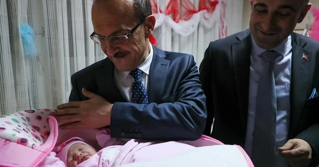 Ordu’da yılın ilk bebeğinin adı Ceren oldu