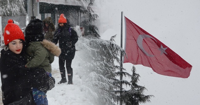 Ordu’ya beklenen kar yağdı, 273 kırsal mahalle yolu ulaşıma kapandı