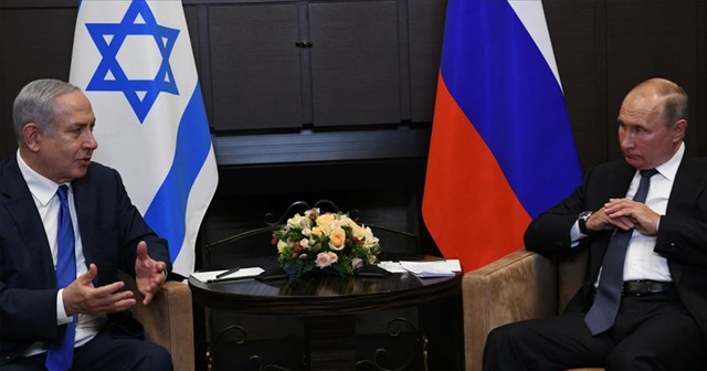 Putin ve Netanyahu ABD&#039;nin sözde Orta Doğu barış planını görüşüyor