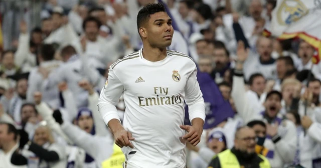 Real Madrid üç puanı Casemiro ile aldı