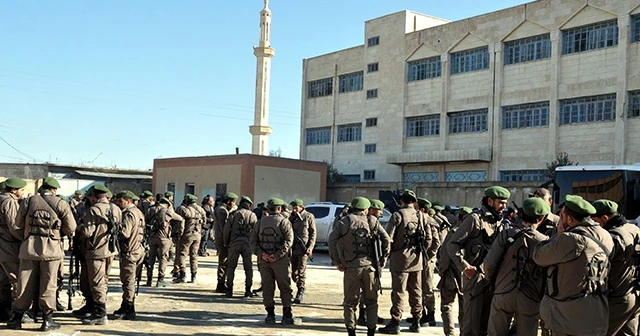 Tel Abyad'da yerel polis göreve başladı
