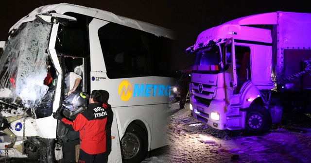 TEM’de zincirleme trafik kazası: 1 ölü, 19 yaralı