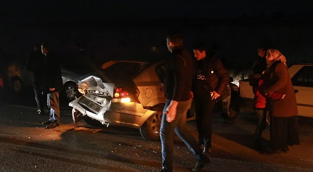 Tokat'ta zincirleme kaza, çok sayıda yaralı var