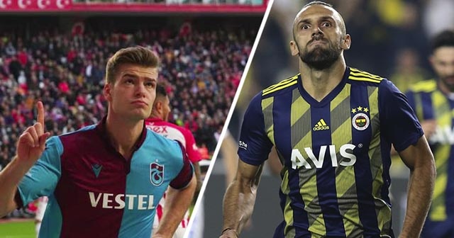 Trabzonspor-Fenerbahçe maçında gözler golcülerde olacak