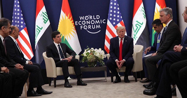 Trump, Irak Cumhurbaşkanı Salih ve IKBY Başkanı Barzani ile görüştü