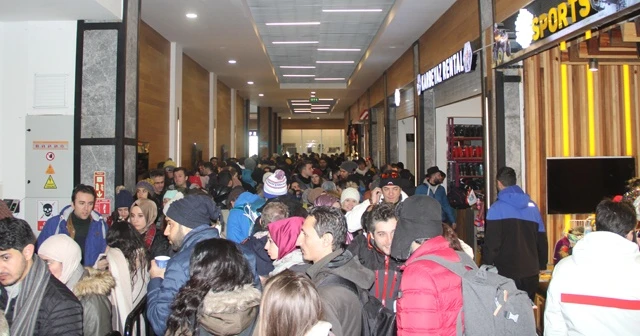 Uludağ hafta sonu doldu taştı