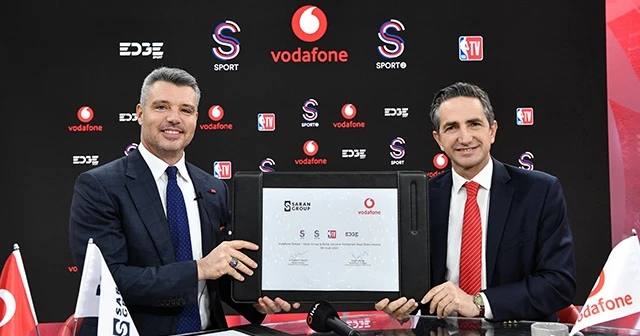 Vodafone ve Saran Grup sporda güçlerini birleştirdi