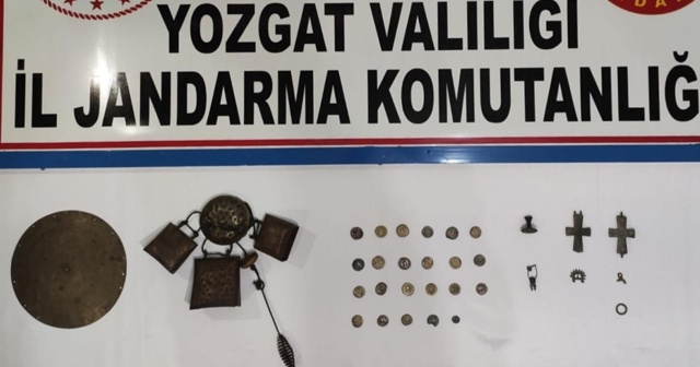 Yozgat&#039;ta 31 parça tarihi eser ele geçirildi