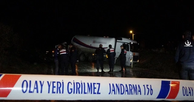 Çekici ile tanker çarpıştı: 1 ölü, 1 yaralı