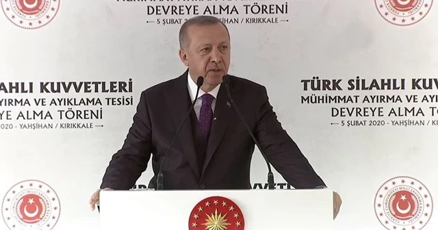 Cumhurbaşkanı Erdoğan&#039;dan F-35 açıklaması