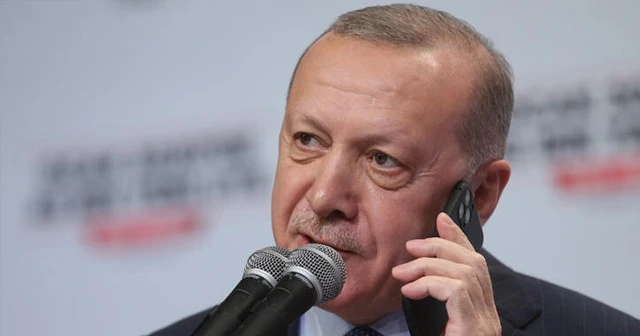 Cumhurbaşkanı Erdoğan&#039;dan ilçe kongresine sürpriz telefon