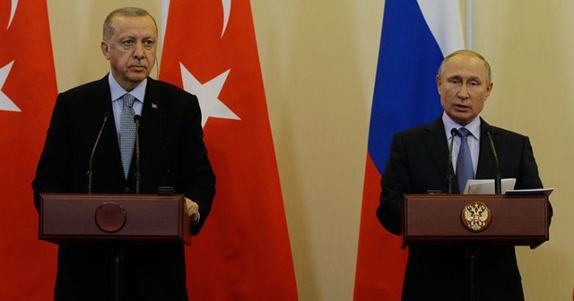 Cumhurbaşkanı Erdoğan, Putin ile İdlib&#039;i görüştü