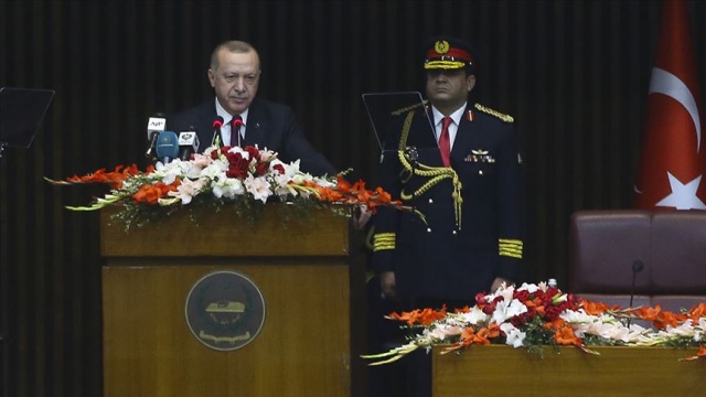 Cumhurbaşkanı Erdoğan: &#039;Yüzyılın barış planı&#039; diye yutturulan plan bir işgal projesidir