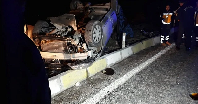 Denizli’de yolcu otobüsü ile otomobil çarpıştı: 3 ölü, 2 yaralı