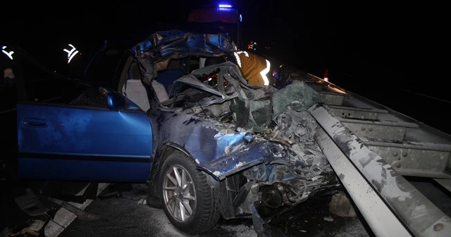 Edirne'de feci kaza: 1 ölü