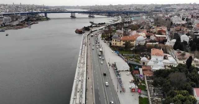 Eminönü-Alibeyköy Tramvay Hattı&#039;nda çalışmalar durma noktasına geldi