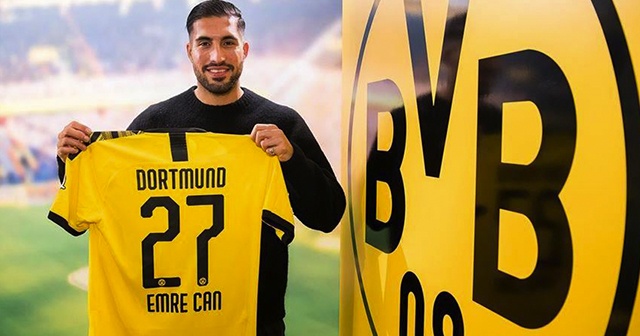 Emre Can, Borussia Dortmund ile 4 yıllık sözleşme imzalayacak