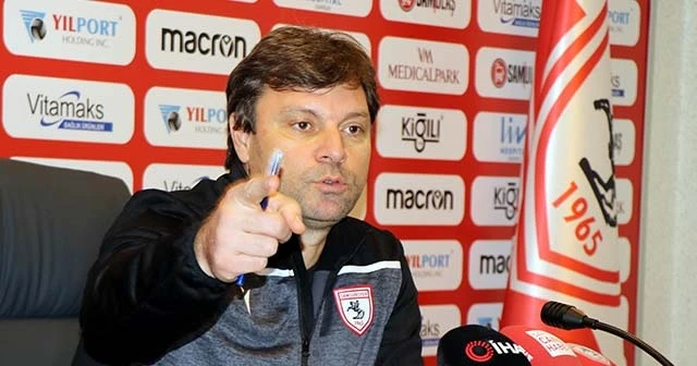 Ertuğrul Sağlam: 'Zeminler iyi futbola müsaade etmiyor'