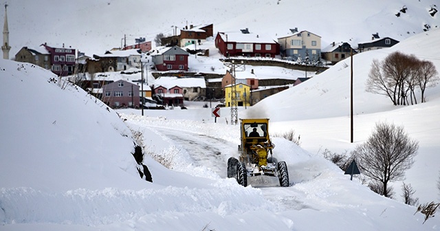 Erzincan’da kar yağışı ve çığ uyarısı