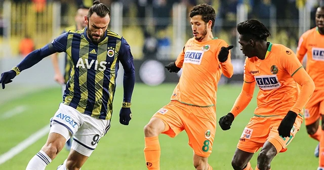 Fenerbahçe, Alanyaspor ile 1-1 berabere kaldı