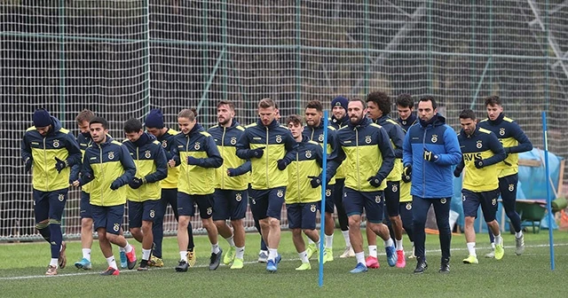 Fenerbahçe, Alanyaspor maçı hazırlıklarına başladı