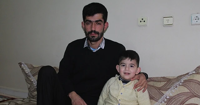 Kalbi yüzde 16 atan 2 buçuk yaşındaki İlyas'ın babası yetkililere seslendi: "Oğlumu kurtarın"
