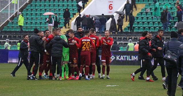 Kayserispor tek golle geçti