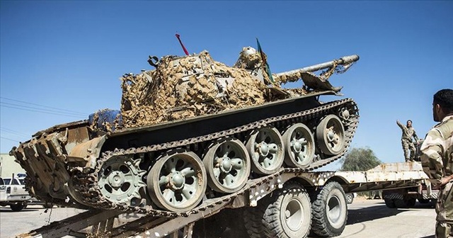 Libya&#039;da UMH güçleri BAE&#039;ye ait zırhlı araçlar ele geçirdi