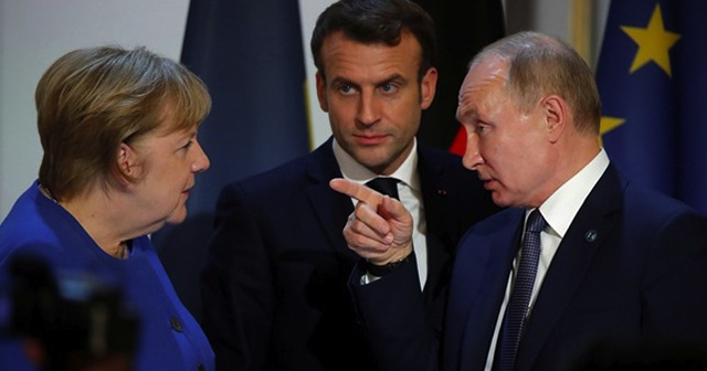 Merkel ve Macron&#039;dan Putin&#039;e çağrı: İdlib&#039;de çatışmaları durdur