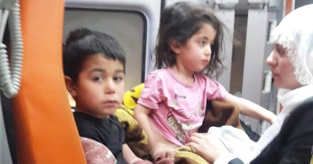 Mezrada hastalanan iki kardeşe güçlükle ulaşıldı