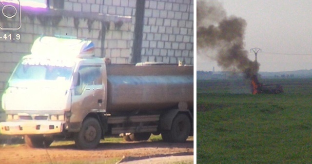 MSB duyurdu! Bomba yüklü su tankeri imha edildi