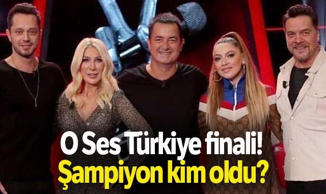O Ses Türkiye 2020 şampiyonu belli oldu! O Ses Türkiye finali| Şampiyon kim oldu?