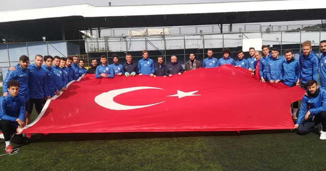 Sarıyer Spor Kulübünden Mehmetçiğe anlamlı destek