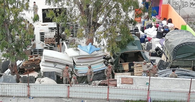 Sınıra askeri sevkiyat