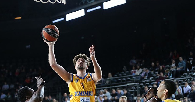 THY Avrupa Ligi&#039;nde 26. haftanın MVP&#039;si Khimki&#039;den Shved