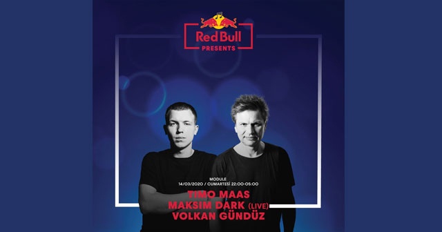 Timo Maas ve Maksim Dark Red Bull Presents kapsamında İstanbul&#039;da