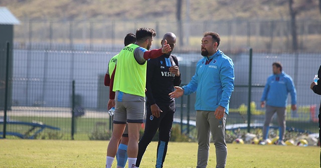 Trabzonspor, Beşiktaş maçı hazırlıklarını sürdürdü