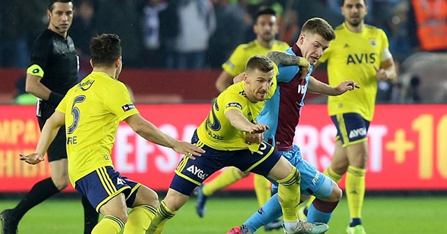 Trabzonspor-Fenerbahçe kupa maçına sarı-lacivertli taraftarlar alınmayacak