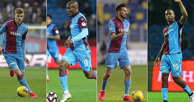 Trabzonspor&#039;un golcü dörtlüsü