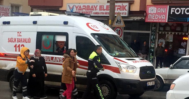 Vicdansız sürücü çarpıp kaçtı