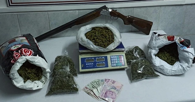 Zonguldak’ta 5 kilogram esrar ele geçirildi