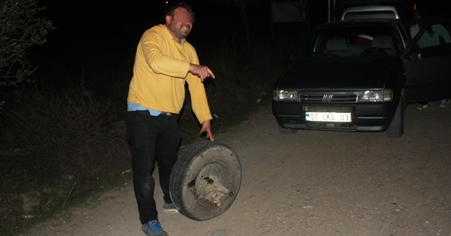 220 promil alkollü sürücüden ilginç tepki