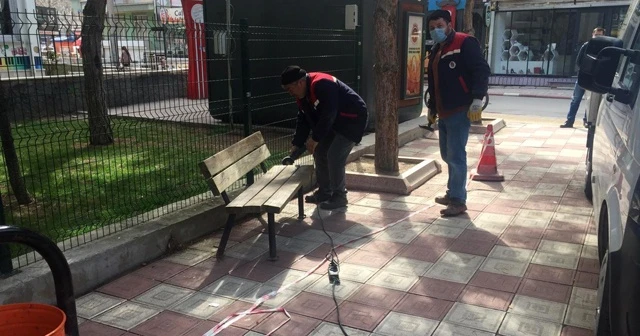 Afyonkarahisar’da parklar bulunan banklar toplandı