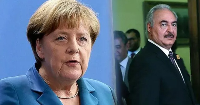 Almanya Başbakanı Merkel, Hafter ile görüştü