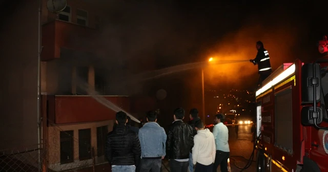 Anne ve çocukları diri diri yanmaktan son anda kurtuldu