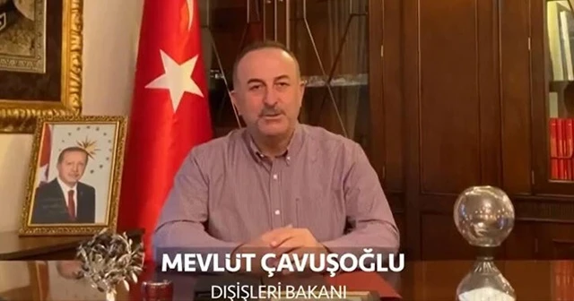 Bakan Çavuşoğlu'ndan yurt dışındaki Türklere 'evde kal' çağrısı