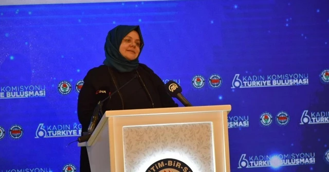 Bakan Selçuk: "Ben toplu sözleşme masasında da daha çok kadın görmek isterim"