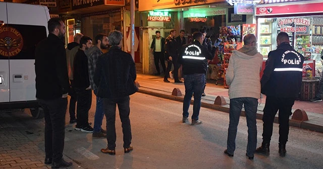 Çay ocağına silahlı saldırı
