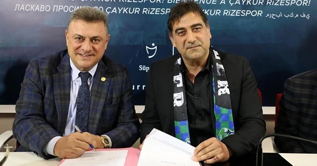 Çaykur Rizespor, Ünal Karaman ile 1,5 yıllık sözleşme imzaladı