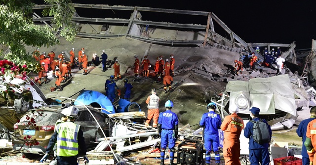 Çin’de çöken karantina otelinin enkazından 49 kişi kurtarıldı